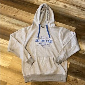 Ski the east (born from ice) hoodie